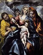 El Greco The Holy Family with St Mary Magdalen china oil painting reproduction